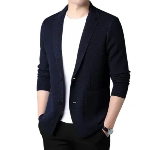 Cardigan de Lã Masculino